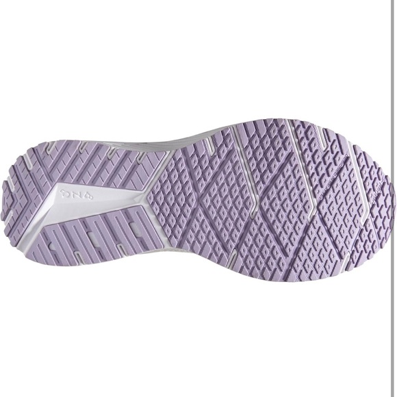 Brooks Revel 6 Marshmallow Pink and Purple - Picture 6 of 6